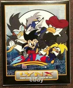 Zaku Atari Lynx Game BRAND NEW with cart, box, & manual. Very RARE was limited, now