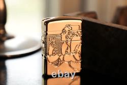 Zippo 2017 Windy 80th Anniversary 098/1000 Limited Gold Plated Mint Very Rare