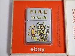 Zippo James Rizzi Limited Edition, Fire Bug, Very Rare 05326