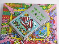 Zippo James Rizzi Limited Edition, Watch Your Back, Very Rare 05324