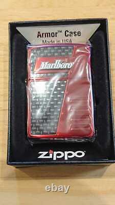 Zippo Lighter Marlboro Racing Team Limited 200 F1 Armor Case VINTAGE Very Rare