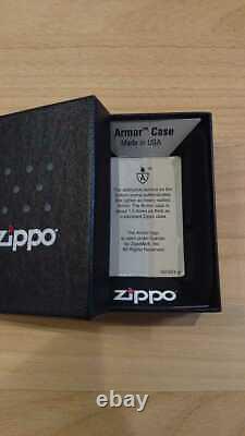 Zippo Lighter Marlboro Racing Team Limited 200 F1 Armor Case VINTAGE Very Rare