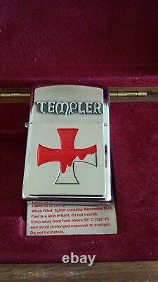 Zippo-TEMPLER-Limited 145/150 for Greece. Very RARE