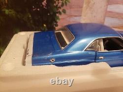118 Bnib Acme Ycid Blue 1970 Dodge Challenger R/t Hardtop #28 De 96 Très Rare