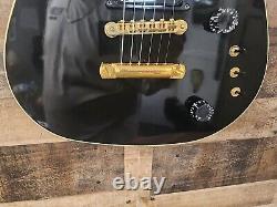 1987 Gibson US-1 Rare Ebony Très Production Limitée Difficile à Trouver Avec Ohsc