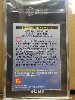 1999 SI POUR ENFANTS #842 KOBE BRYANT SGC 4? Très RARE/ÉDITION LIMITÉE? Carte