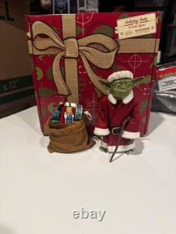 2011 Sideshow Star Wars Vacances Yoda (16) 5 Figurine Très Rare Édition Limitée