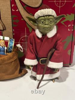 2011 Sideshow Star Wars Vacances Yoda (16) 5 Figurine Très Rare Édition Limitée