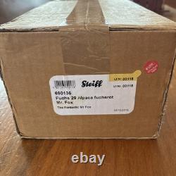 2016 NOUVEAU Steiff FANTASTIQUE MR FOX Roald Dahl #690136 Édition Limitée Très Rare