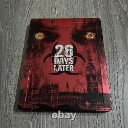 28 JOURS PLUS TARD Édition Limitée STEELBOOK (Blu-Ray) (Exclusivité Zavvi) TRÈS RARE