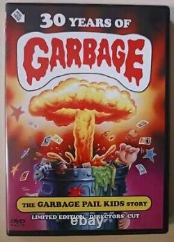 30 Ans de Déchets DVD Documentaire des Garbage Pail Kids Édition Limitée TRÈS RARE