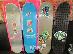4 Nos Skateboards Decks Santa Cruz Creature Limited Edition Très Rare