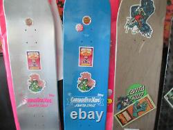 4 Nos Skateboards Decks Santa Cruz Creature Limited Edition Très Rare