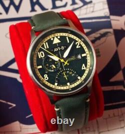 AVi-8 HAWKER HURRICANE WATCH McKELLAR DUAL TIME (344 sur 375) TRÈS RARE