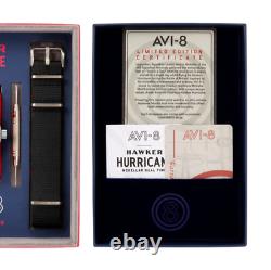 AVi-8 HAWKER HURRICANE WATCH McKELLAR DUAL TIME (344 sur 375) TRÈS RARE