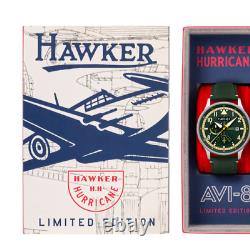 AVi-8 HAWKER HURRICANE WATCH McKELLAR DUAL TIME (344 sur 375) TRÈS RARE