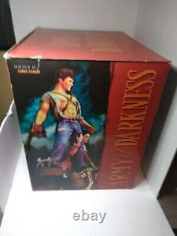 Army Of Darkness Bruce Campbell Statue Très Rare! Production Limitée