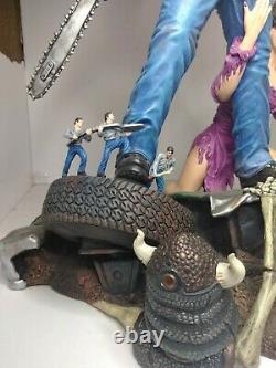 Army Of Darkness Bruce Campbell Statue Très Rare! Production Limitée