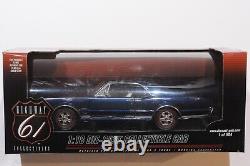 Autoroute 61 Très Rare 1967 Oldsmobile Cutlass Bleu Foncé Échelle 1:18 Limitée 193/50