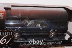 Autoroute 61 Très Rare 1967 Oldsmobile Cutlass Bleu Foncé Échelle 1:18 Limitée 193/50