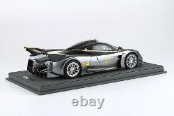 BBR Pagani Huayra R Métal Gris Limité 150 pièces avec Étui 1/18, Très RARE