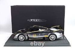 BBR Pagani Huayra R Métal Gris Limité 150 pièces avec Étui 1/18, Très RARE