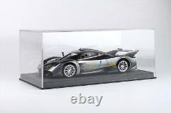 BBR Pagani Huayra R Métal Gris Limité 150 pièces avec Étui 1/18, Très RARE