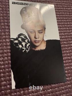 BIGBANG 2NE1 PSY YG Exposition au Japon Carte Photo Limitée/Très Rare