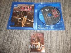Battle Garegga Rev. 2016 (PS4, PLAYSTATION 4) + Carte Limited Run / TRÈS RARE