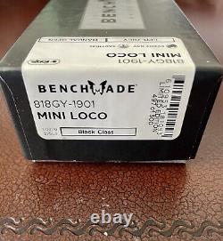 Benchmade 818GY-1901 Mini Loco ÉDITION LIMITÉE #497/500 NIB - TRÈS RARE