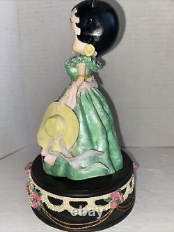 Boîte à musique de la série limitée Betty Boop Victoria de 1998 très rare