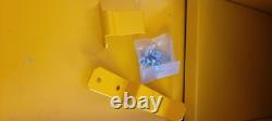 Boîte aux lettres de bus scolaire bleu oiseau jaune TRÈS RARE Édition limitée UNIQUE NEUF À LIRE