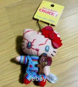 Bonjour Kitty Sanrio Chucky Tinychum USJ Poupée Mascotte en Peluche Limitée avec Étiquette Très Rare