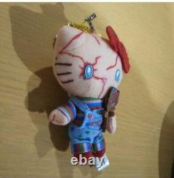 Bonjour Kitty Sanrio Chucky Tinychum USJ Poupée Mascotte en Peluche Limitée avec Étiquette Très Rare