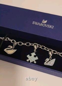 Bracelet Charme Chance Édition Limitée Swarovski - Très Rare De 2012 LIVRAISON GRATUITE