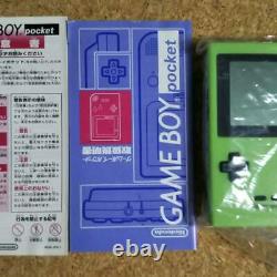 Brillant Game Boy Pocket Vert Émeraude Imagineer Limitée Du Japon Très Rare