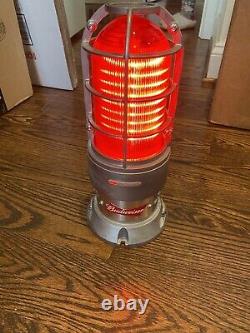 Budweiser NHL Red Light Hockey Goal Collectible Limited Edition Très Rare