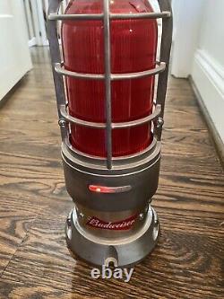 Budweiser NHL Red Light Hockey Goal Collectible Limited Edition Très Rare