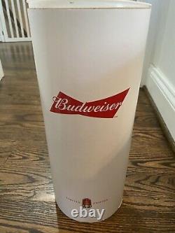 Budweiser NHL Red Light Hockey Goal Collectible Limited Edition Très Rare