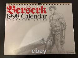 Calendrier Berserk 1998 Collectionneurs Rêve TRÈS RARE Limité