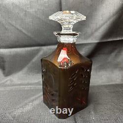 Carafe Vintage Baccarat #2/10 Édition Limitée / Trou Très Rare Découpe Carrée