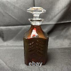 Carafe Vintage Baccarat #2/10 Édition Limitée / Trou Très Rare Découpe Carrée
