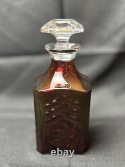 Carafe Vintage Baccarat #2/10 Édition Limitée / Trou Très Rare Découpe Carrée