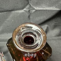 Carafe Vintage Baccarat #2/10 Édition Limitée / Trou Très Rare Découpe Carrée