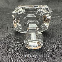 Carafe Vintage Baccarat #2/10 Édition Limitée / Trou Très Rare Découpe Carrée