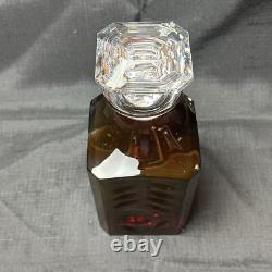 Carafe Vintage Baccarat #2/10 Édition Limitée / Trou Très Rare Découpe Carrée