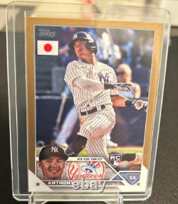 Carte de collection Anthony Volpe 2023 Topps BASEBALL Edition RC /25 Limitée Très Rare
