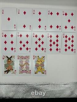 Cartes à jouer Pokémon Center Osaka Limited Nintendo Poker Card 2011 Très Rare