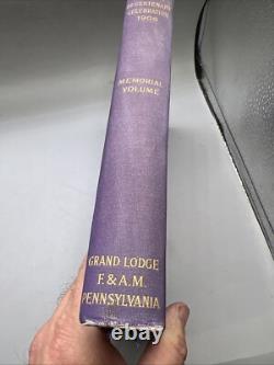 Célébration du Bi-Centenaire de Franklin Vintage 1906 Volume Mémorial Très Rare Limité