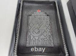 Cendrier Zippo Édition Limitée Très Rare 65ème Anniversaire Vers 1997 Lourd